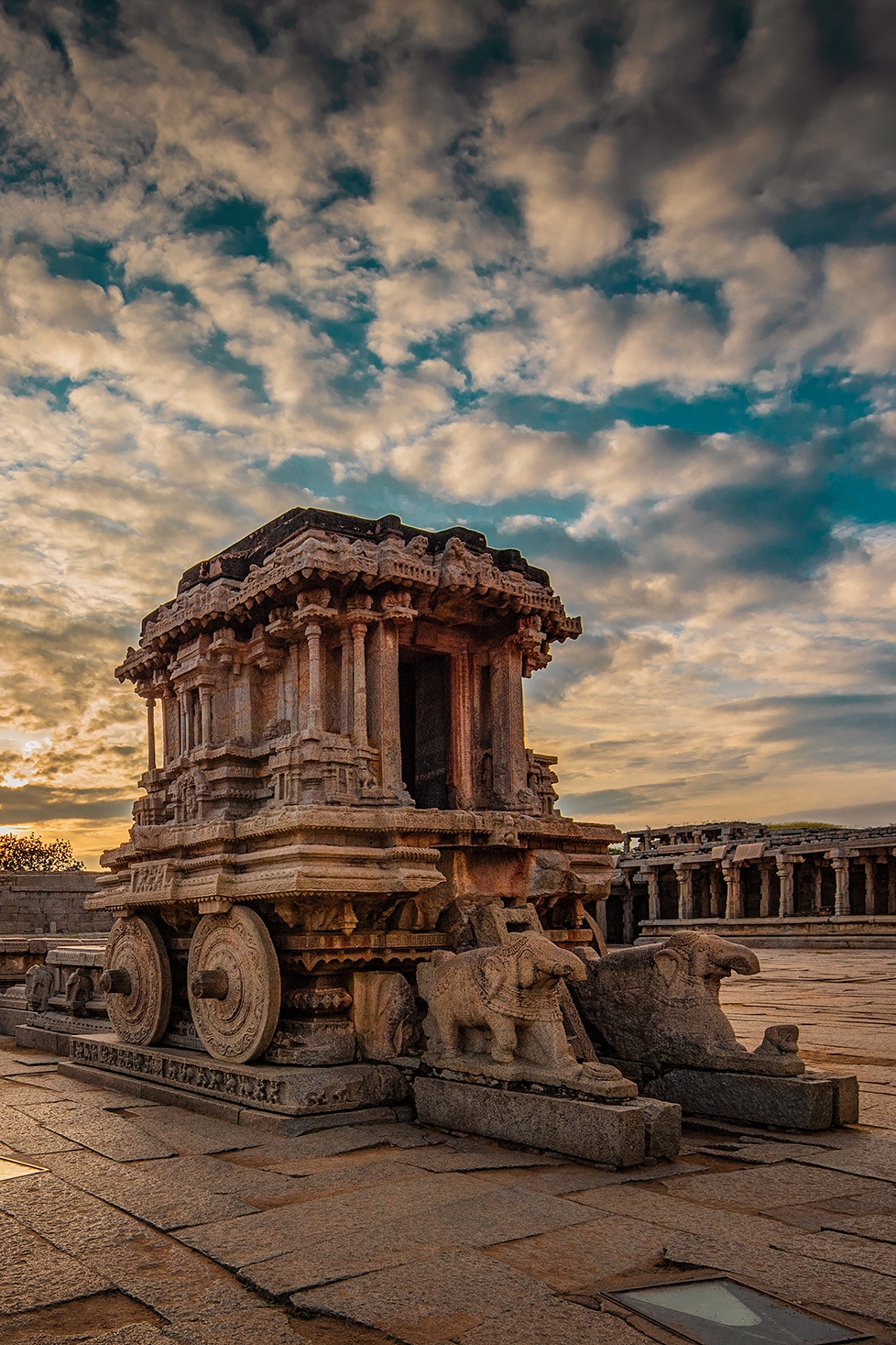 Hampi Stone Chariot Miniature