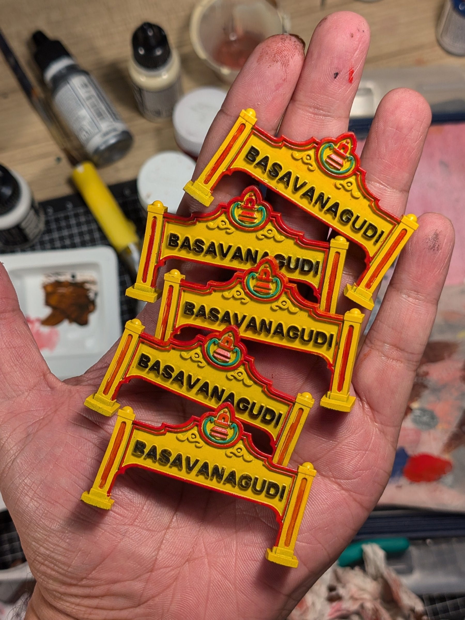 Bengaluru BBMP Board Miniature (Customisable)