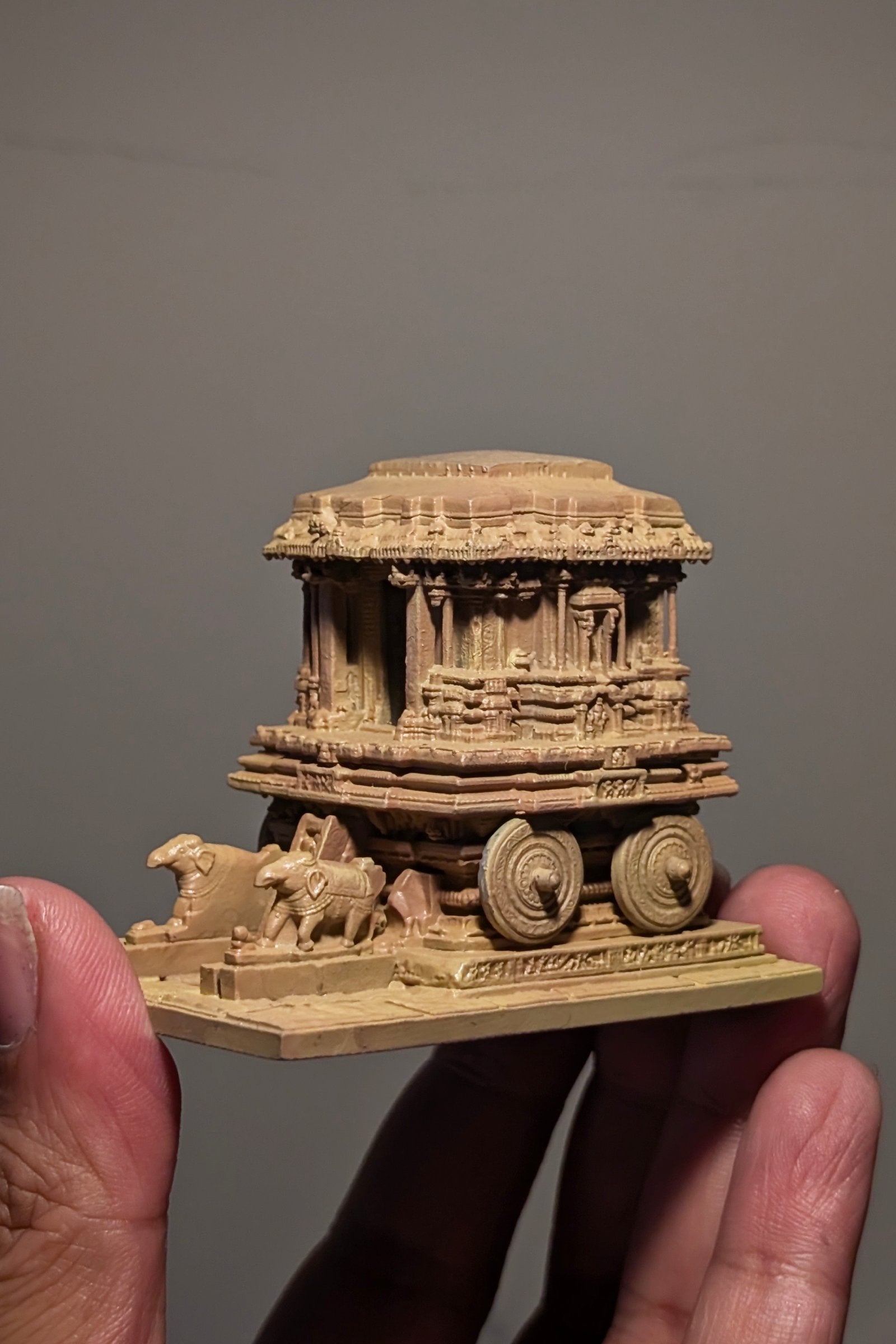 Hampi Stone Chariot Miniature