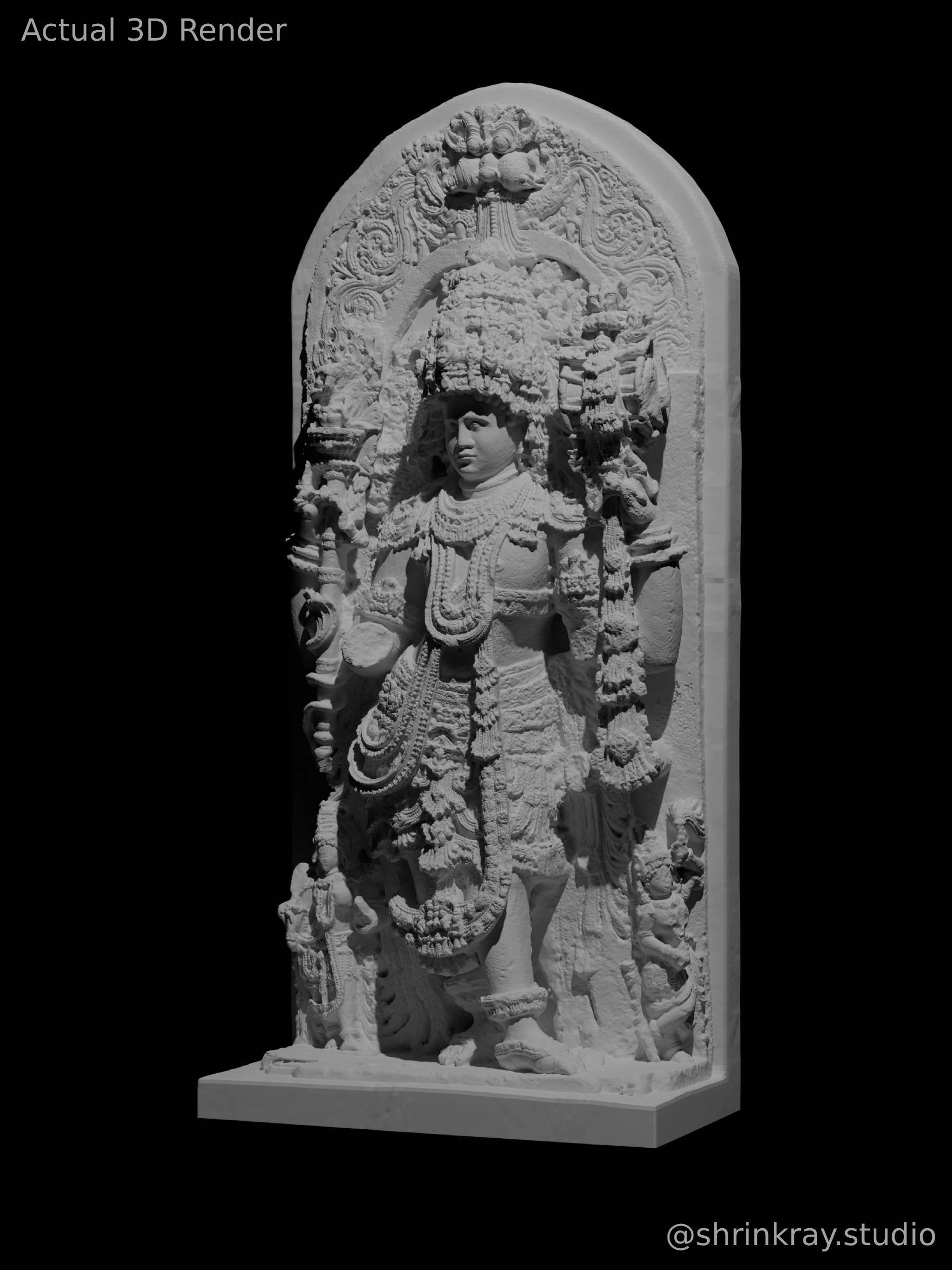 Halebidu Dwarpala Statue (Pre-Order)
