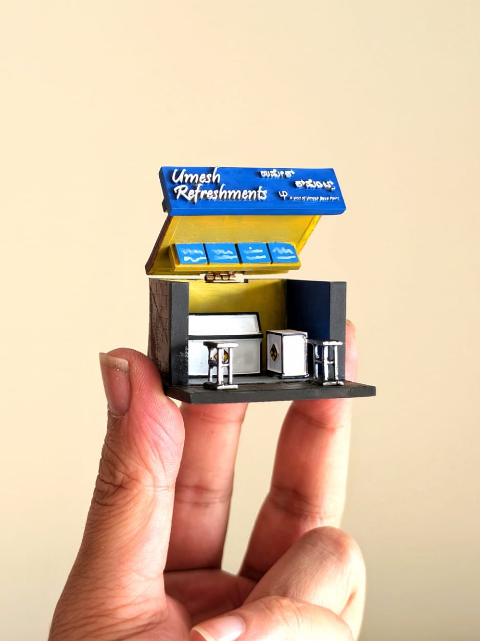 Umesh Refreshments Miniature with Interiors