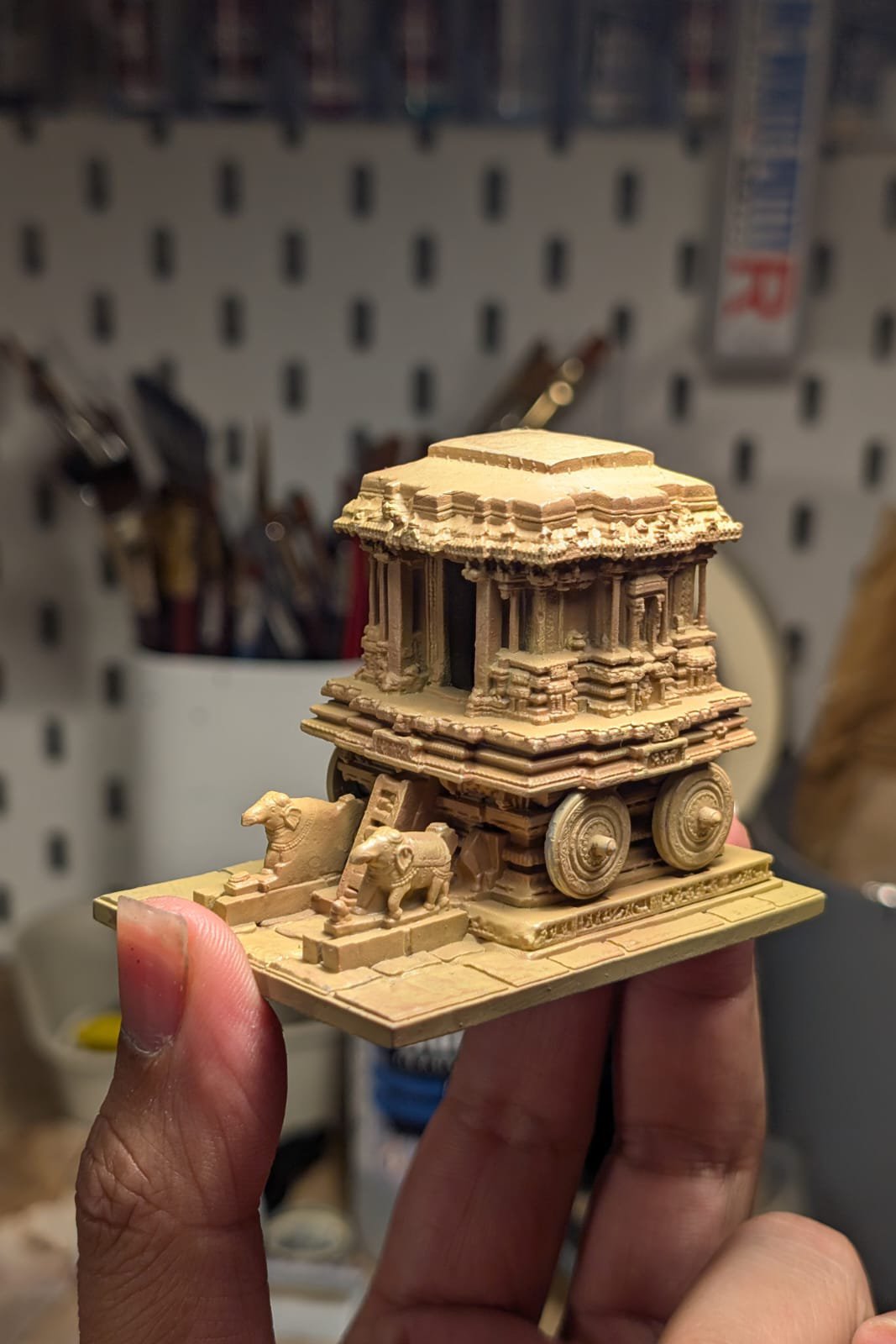 Hampi Stone Chariot Miniature